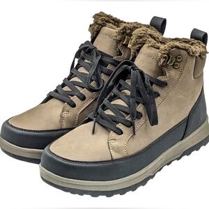 Weatherproof Men's Logjam Memory Foam Sneaker Boots Brown Size 11 NIB NEW